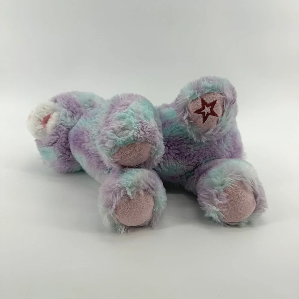 American Girl Purrpley Pink Kitty Cat Plush Pet HJB26 Truly Me Purple Blue Swirl